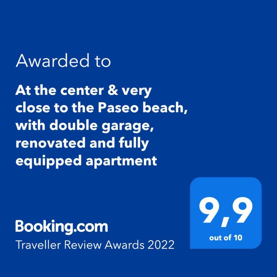 Appartamento At The Center & Very Close To The Paseo Beach, With Double Garage, Renovated And Fully Equipped